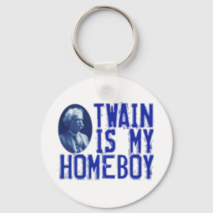 Twain Is My Homeboy Key Ring