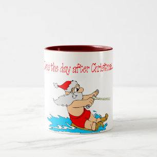 Twas The Day After Christmas Two-Tone Coffee Mug