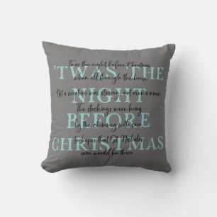 Twas The Night Before Christmas Cushion
