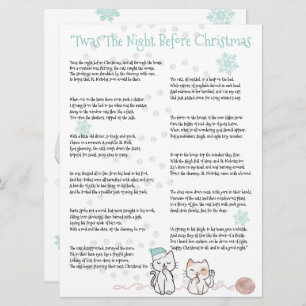 ‘Twas the Night Before Christmas, Funny Cats