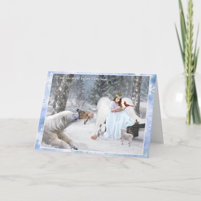 Twas the Night Before Christmas - Holiday Cards (Front)