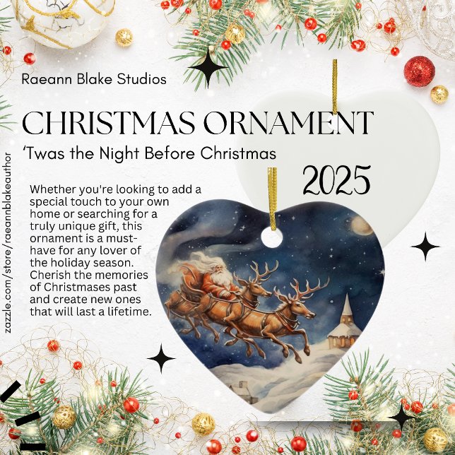 'Twas the Night Before Christmas Ornament (Creator Uploaded)