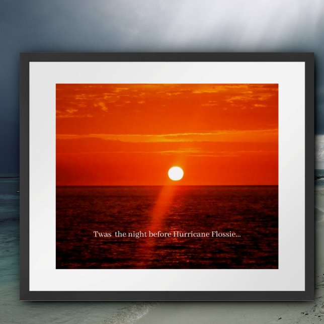 Twas the Night Before Hurricane Flossie Poster (Creator Uploaded)