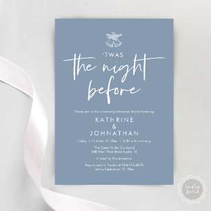 Twas The Night Before Wedding Rehearsal Dinner Invitation