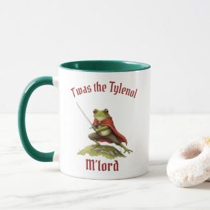 T'was the Potion M'lord - Funny Frog Knight Meme Mug