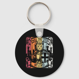 Twas The Tism Mlord Autism Awareness Support Key Ring