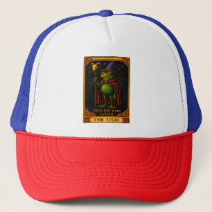 T'was The 'Tism M'Lord Frog Meme Autism Awareness Trucker Hat