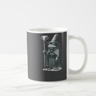 Twas The Tism M'lord Funny Meme Frog Witch Autism Coffee Mug