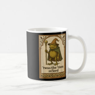 Twas The Tism Mlord Funny Wizard Frog Autism Shirt Coffee Mug