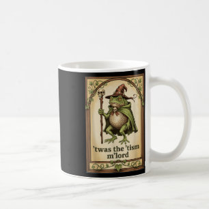 Twas The Tism Mlord Wizard Frog Autism  Coffee Mug