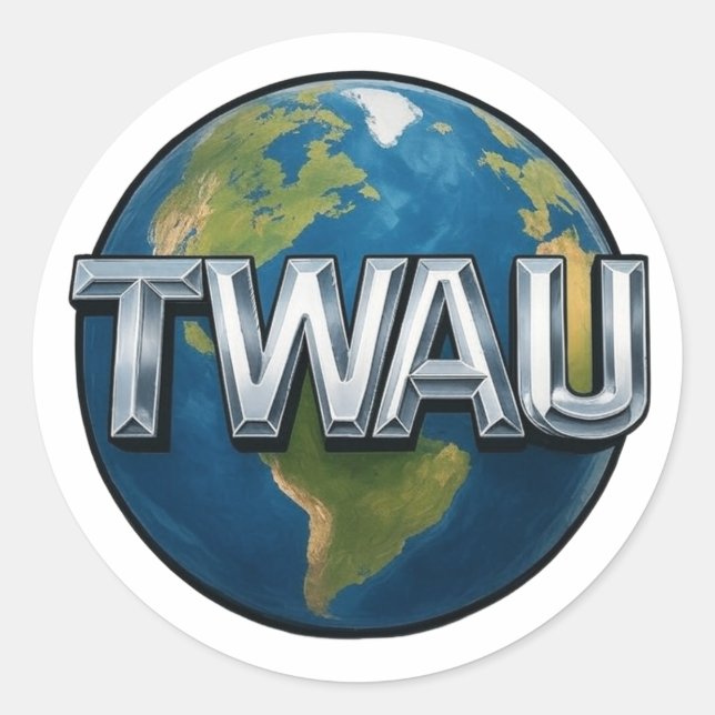 TWAU stickers (Front)