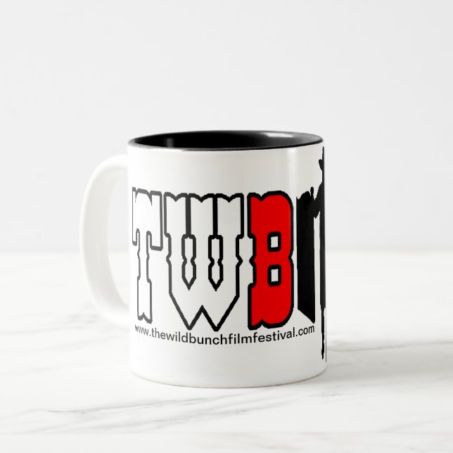 TWBFF Collectable Mug! Two-Tone Coffee Mug (Front Left)