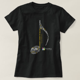 TWCD - Words Note Yellow T-Shirt