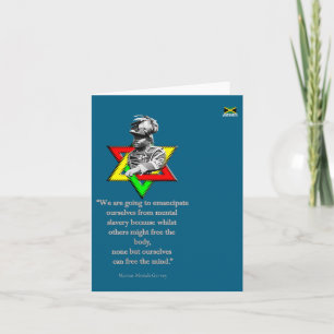Tweaks Clothing - Marcus Mosiah Garvey Quote - Jam Card