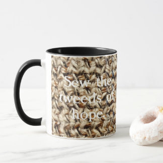 Tweed hope design mug