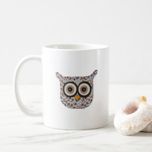 Tweed Owl Coffee Mug