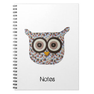 Tweed Owl Notebook