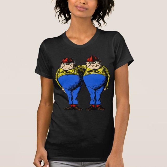 Tweedle Dee and Tweedle Dum T-Shirt (Front)