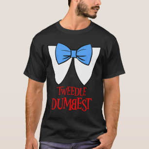 Tweedle Dumbest Costume Halloween Fairytale Charac T-Shirt