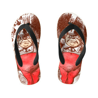 Tweedledee and Tweedledum Kid's Flip Flops