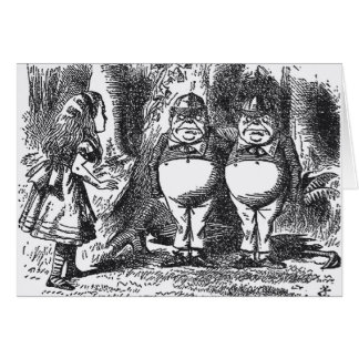Tweedledum and Tweedledee