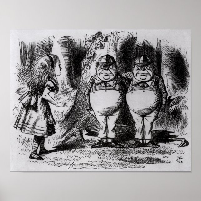 Tweedledum and Tweedledee Poster (Front)