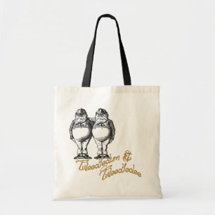 Tweedledum & Tweedledee Tote Bag