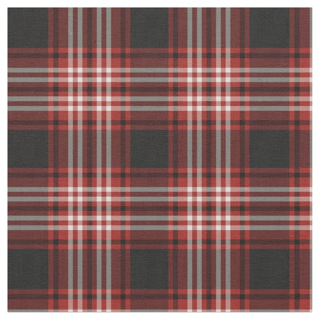 Tweedside Scotland District Tartan Fabric (Close Up)