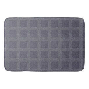 Tweedy Wool Grey and Sage Bath Mat
