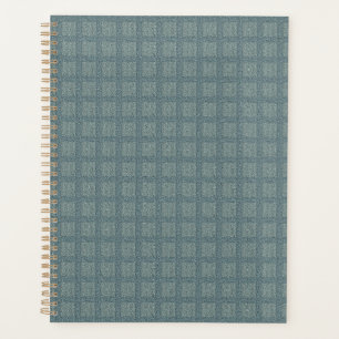 Tweedy Wool Grey and Sage Planner