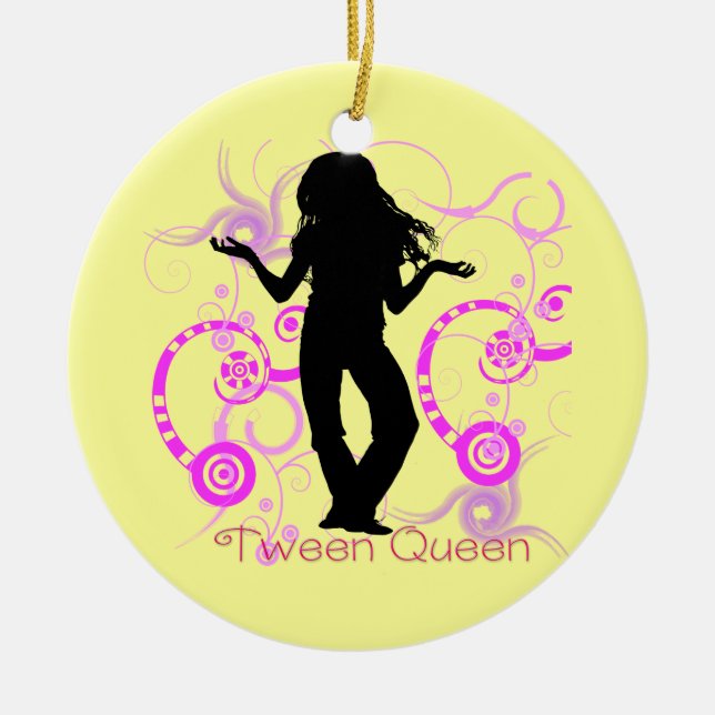 Tween Queen Ornament (Front)