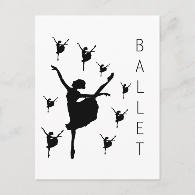 Tweet Ballet Retro Series 2010 Postcard (Front)