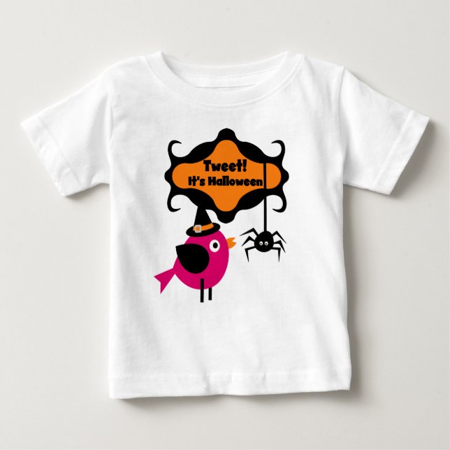 Tweet Halloween T-shirts and Gifts (Front)
