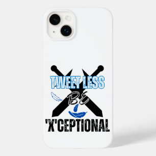 Tweet less, be 'X'ceptional.w Case-Mate iPhone 14 Plus Case