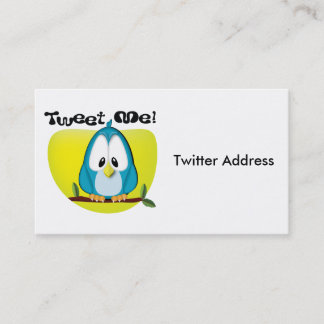 Tweet Me Business Card