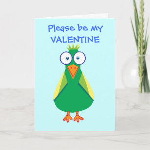 Tweet music Valentine birds Holiday Card