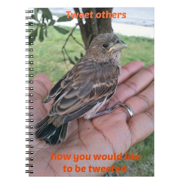 Tweet Others Notebook (Front)
