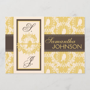 Tweet Tweet Baby Invitation Card