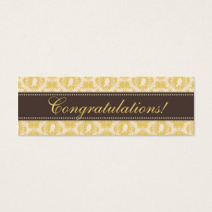 Tweet Tweet Baby Skinny Gift Tag 3