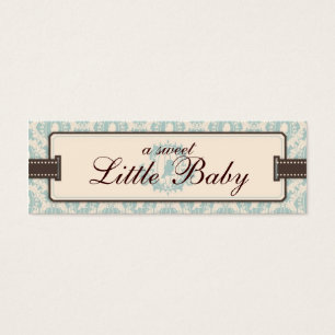 Tweet Tweet Boy Skinny Gift Tag
