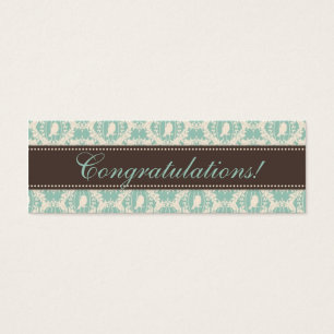 Tweet Tweet Twins Skinny Gift Tag 3