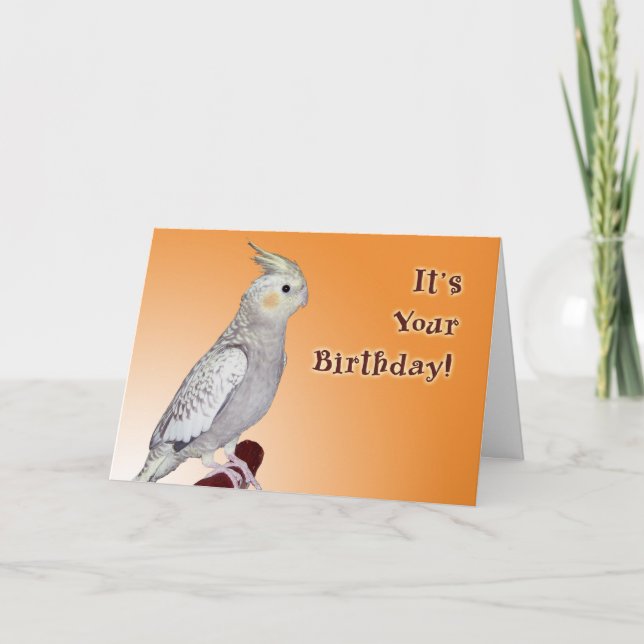 Tweet Yourself Birthday Card (Front)