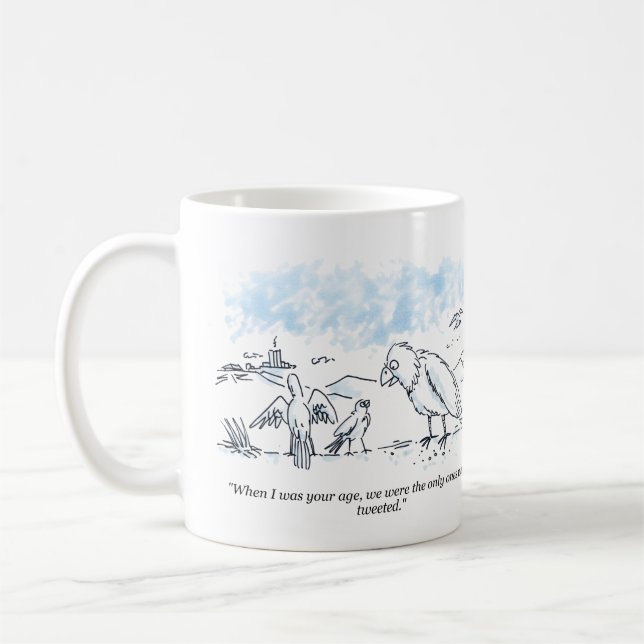 Tweeted mug (Left)