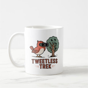 Tweetless Trek Mug – Funny Birdwatching Gift