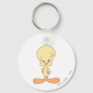 Tweety Angry Key Ring