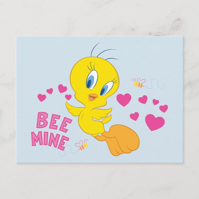 TWEETY™ - Bee Mine Holiday Postcard (Front)