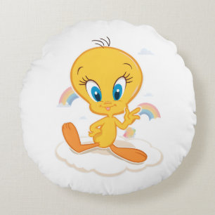 Tweety Bird Round Cushion
