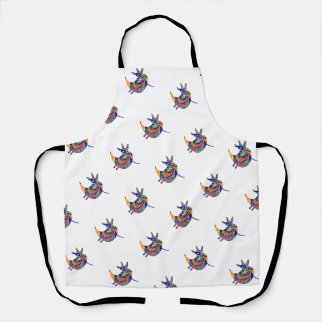 Tweety Bird White Kitchen  Apron (Front)