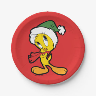 TWEETY™ Christmas Thoughts Paper Plate