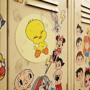 Tweety Classic Round Sticker